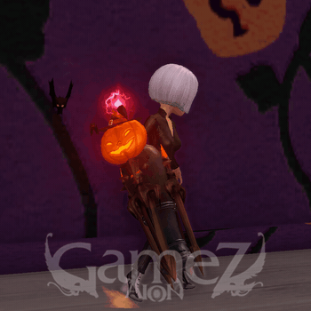 Halloween Pumpkin Aether Cannon