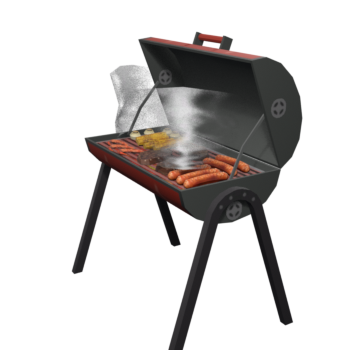 Serene Camping Grill